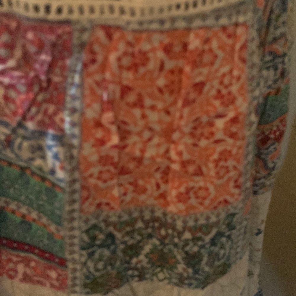 Aventura Laney Floral Patchwork Sleeveless Sundress in a women's size small - Picture 7 of 16